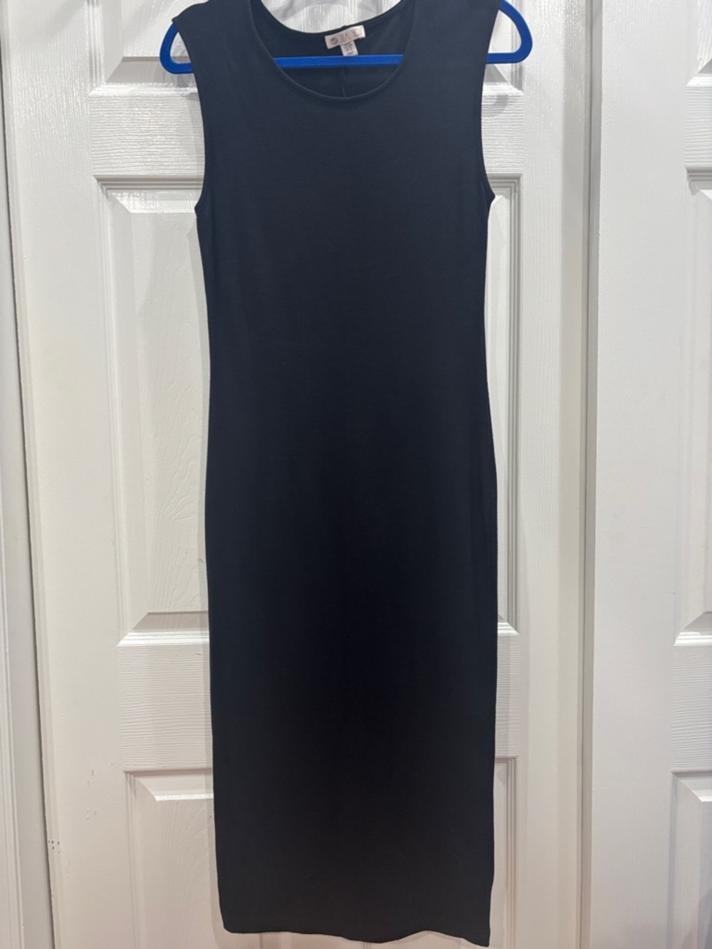 Lila Rose Black Sleeveless Midi Dress